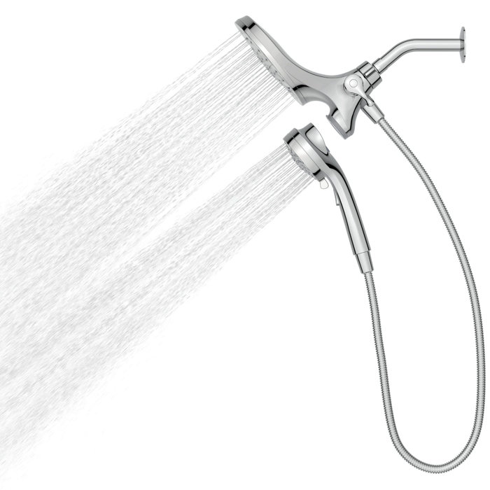Moen Engage Multi Function Dual Shower Head with Wayfair